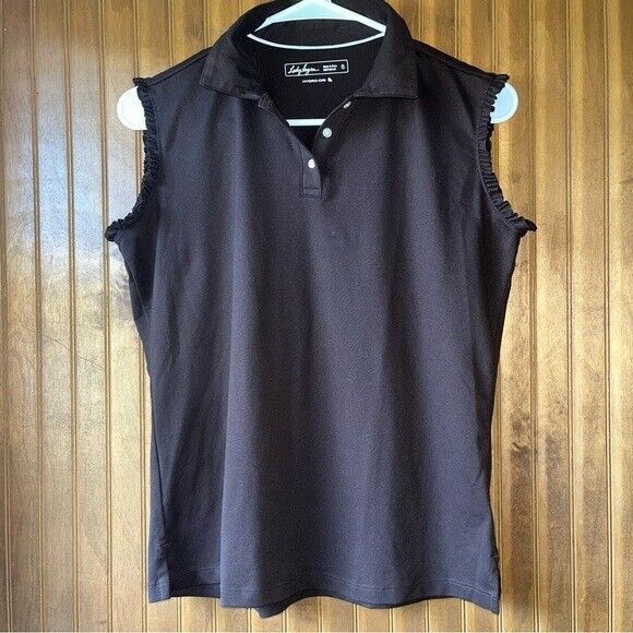 Lady Hagen Women Golf Brown Hydro Dri Tank Top- Women Size Small - Picture 1 of 7